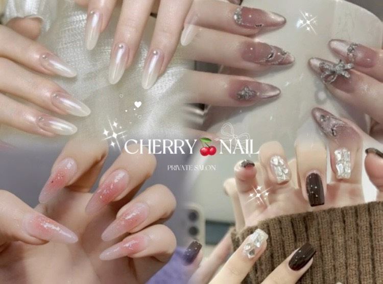 パステルカラーのネイルデザイン